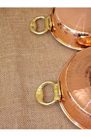 Modabakır Bakır Tava 18-20 Cm Bakır