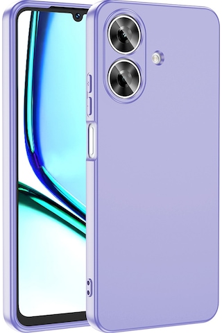 Zore Realme Note 60 Kılıf Mara Lansman Kapak - Lila Lila