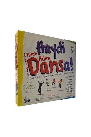 Haydi Dansa Adım Adım Dans Oyunu Eğitici Hareketli Kutu Oyunu 6+ Yaş