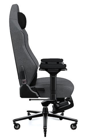 Exvega Pandora Ayak Uzatmalı Masajlı Profesyonel Yönetici Ve Oyuncu Koltuğu Kumaş, Gri Gri