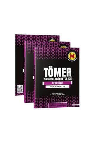 Tömer-Yabancılar İçin Türkçe Öğretim Seti B1-B2 Orta Düzey