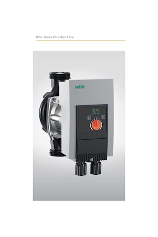 Wilo Yonos Para Hf 30/10-12