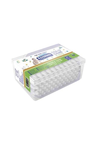 Bambino Cotton B40106 Bebek Pamuklu Kulak Temizleme Çubuğu 60'lı