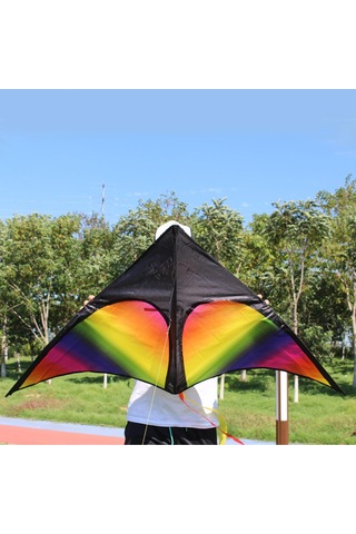 Suntek Dev Delta Uçurtma Fly Uçurtma Windsock Üçgen Uçurtma