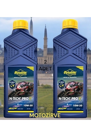 Putoline Sport 4r 10w-50 N-tech Yarı Sentetik Yağ 1 Lt 2 Adet