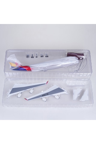 Asiana Air B747 Yolcu Uçağı Model Uçak 1/160 Ölçek 47cm