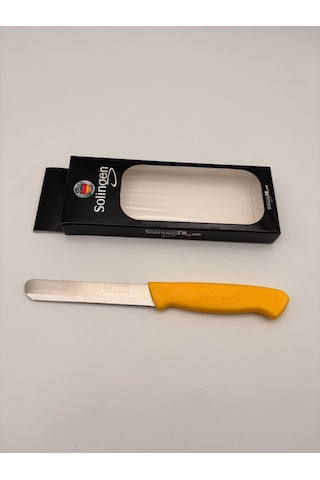 Micro Tırtıklı Doğrama Bıçağı 22cm Sarı