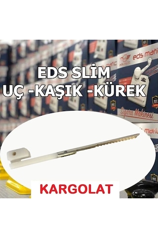 Eds Slim Ürün Kesme Makinası Yedek Kaşık İnce Sarım Yedek Uc Kürek Lisinya