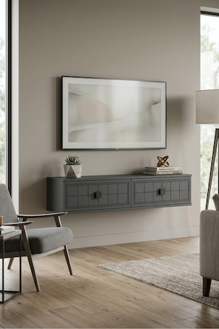 Tda1205a Yuka Duvara Montaj Tv Sehpası Antrasit 120cm