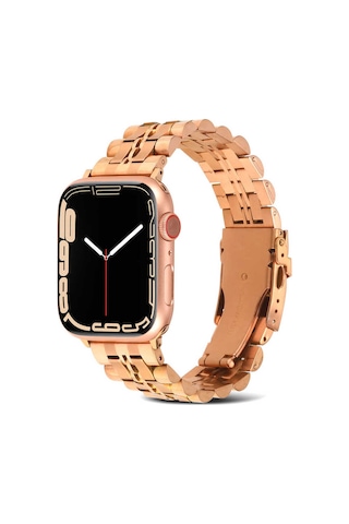 Watch 7 45mm Uyumlu Krd-54 Metal Asma Kordon-rose Gold