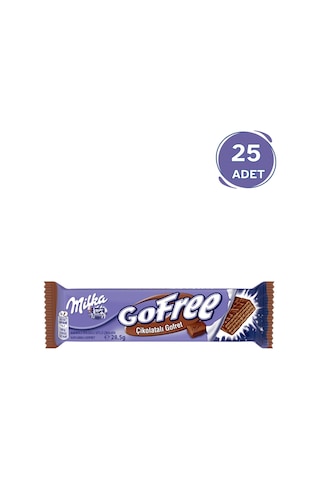 Milka Gofree Çikolatalı Gofret 25 x 28 G