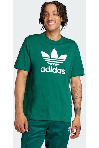 Adidas Collegıate Green Trefoıl T-shırt 001