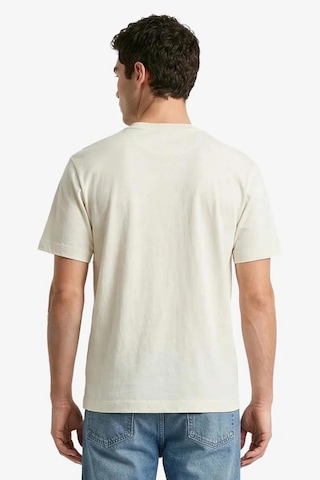 Gant Erkek Krem Bisiklet Yaka Regular Fit T-shirt-14839