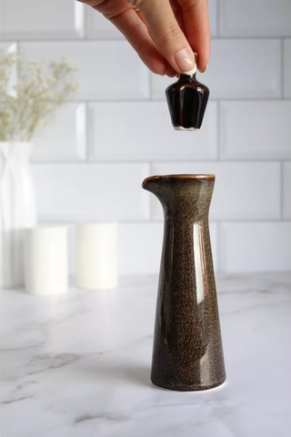 Ulol Brend 120 Ml Kapaklı Seramik Sosluk 202517472 Kahverengi