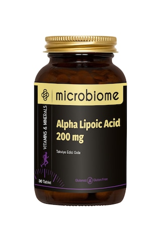 Microbiome Alpha Lipoic Acid 200 MG 30 Tablet
