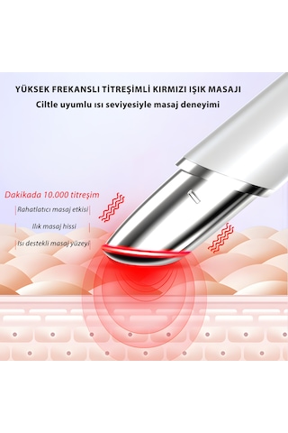Cevval H3 Yüz Ve Dudaklar için Mini Masaj Aleti