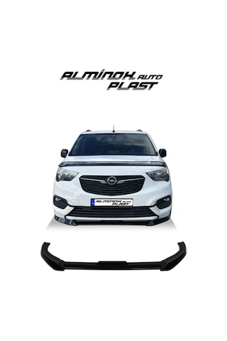 Opel Combo E 2019-2024 Ön Tampon Lip Piano Black