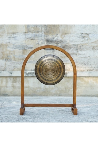 Mantra İşlemeli Gong