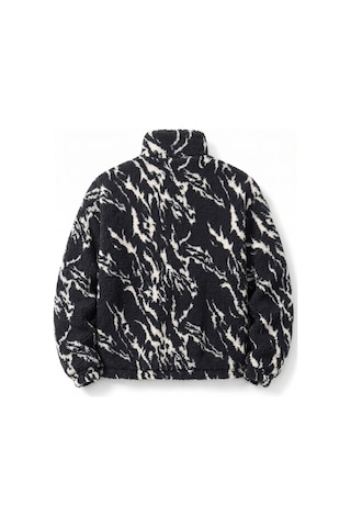 Genius Store Oversize Peluş Erkek İçi Polarlı Tam Fermuarlı Sherpa Sonbahar Kış Kadın Polar Sweatshirt Oversıze-pelus Dalmaçyalı