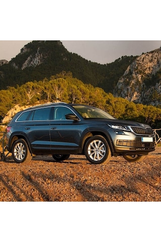 Skoda Kodiaq 2017-2020 Tekerlek Bijon Kapağı Gri 5 Adet 1z0601173
