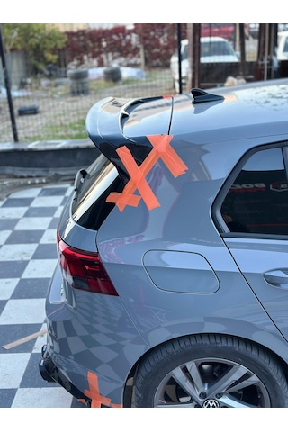 Vw Golf 8 Spoiler--- Fibersan Tuning
