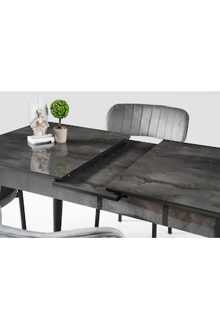 Melisa Mdf Highgloss Açılır Mutfak Masası 60x100 001
