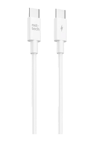 Nettech Nt-dc53 60w Plastik 100 Cm Type-c To Type-c Şarj Ve Data Kablosu Nt-112819