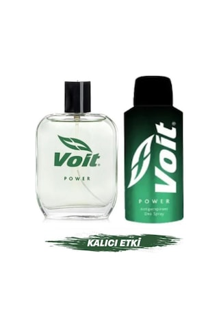 Voit Power Edp Erkek Parfüm 100 Ml Kutusuz & Voit Power Ter Önleyici Deodorant Sprey 150 Ml Aromatik