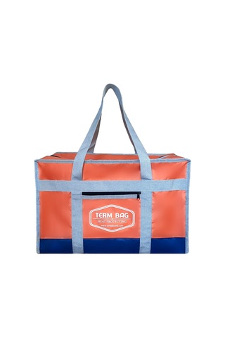 52 Litre Profesyonel Termal Çanta Isı Yalıtımlı Kamp Piknik Çanta Turuncu