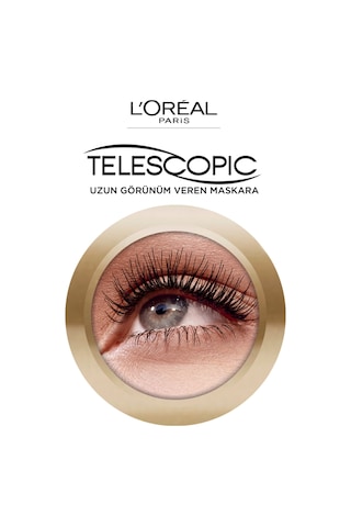 Telescopic Siyah Maskara 2'Li Set