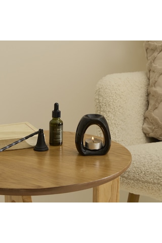 Karaca Home Glossy Buhurdanlık Siyah