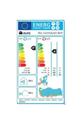 Aura New 12.000 Btu A++ R32 Inverter Klima Wifi Bağlantılı