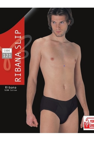 Güneri Underwear Erkek Siyah Ribana Penye Slip % 100 Pamuklu 3'lü Paket 121-3s Siyah Güneri Underwear Erkek Siyah Ribana Penye Slip % 100 Pamuklu 3'lü Paket 121-3s Siyah