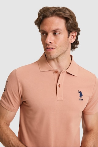 U.s. Polo Assn. Erkek Pudra Tişört Basic 50326920-vr042