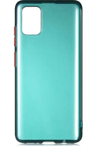 Galaxy A51 Kılıf Zore Bistro Kapak Koyu Yeşil