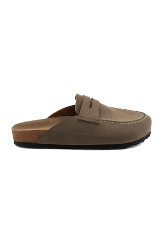Roy Jones Martin Sabo Unisex Rahat 4 Mevsim Ev - Outdoor Kullanımına Uygun Erkek Kadın Terlik - 7006 Vizon