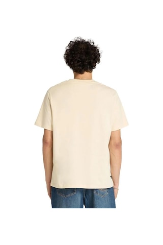 Timberland Holiday Front Graphic Ss Tee T-shirt - Tb0a5mj2efl1-11416 Angora