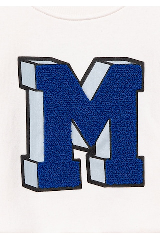 Mavi - M Logo Baskılı Beyaz Sweatshirt 7s10079-70057 Beyaz