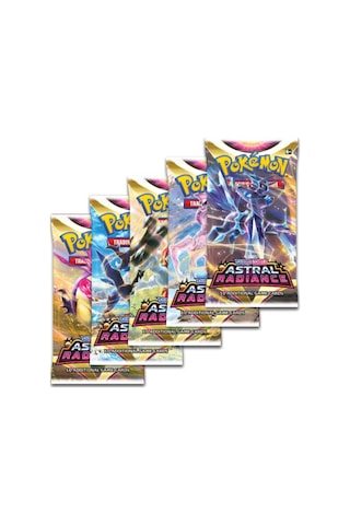 Astral Radiance Tcg Pokemon Booster Kartları 50 Adet 5 Paket