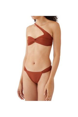 Lea The Label Palmiye Desenli Bikini Altı Turuncu