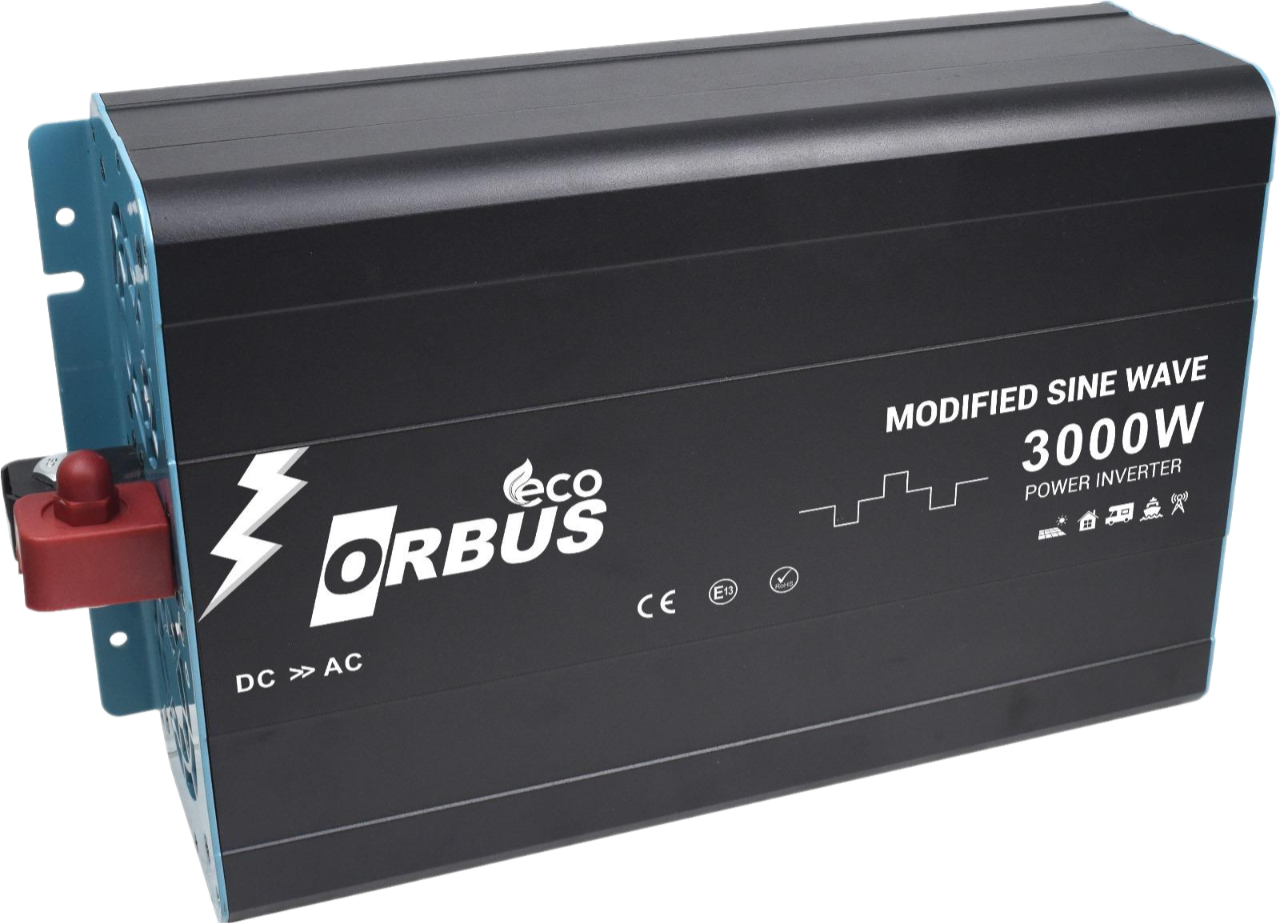 Orbus Eco 12 V Volt 3000 W Watt Modifiye Sinüs İnverter