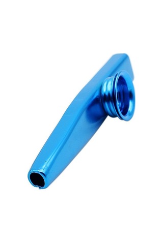 Raymond Joes Stmk3 Metal Kazoo - Mavi Kazoo Alüminyum Alaşım