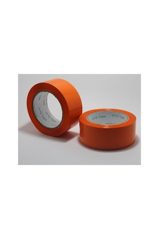 45 Mm X 100 M Renkli Koli Bandı- Turuncu 1