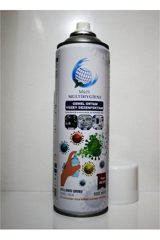 Multihygiene Sprey Genel Ortam Yüzey Dezenfektanı 500 ML