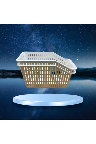 2 Adet Buzdolabı Düzenleyici Sebze Meyve Sepeti Mutfak Banyo Tezgah Altı Üstü Organizer Diğer