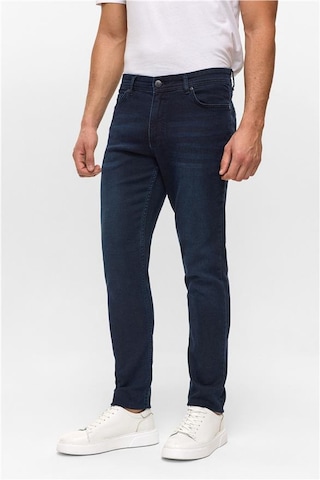 Süvari Mavi Slim Denim Pantolon Mavi