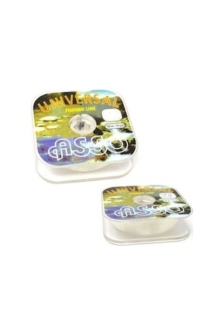 Asso Universal 100mt Monofilament Misina Beyaz Standart - 0.28 Mm