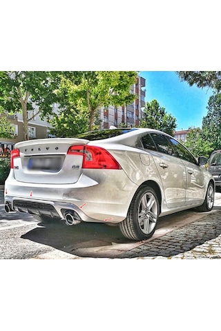 Volvo S60 Difüzör Boyasız Fiberglass