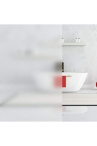 5 Metre X 60 Cm. Uv Engelleyici Buzlu Cam Filmi