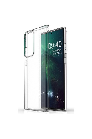 Samsung Galaxy Uyumlu Note 20 Ultra Kılıf Lüx Şeffaf Kamera Lens Korumalı Silikon Kılıf